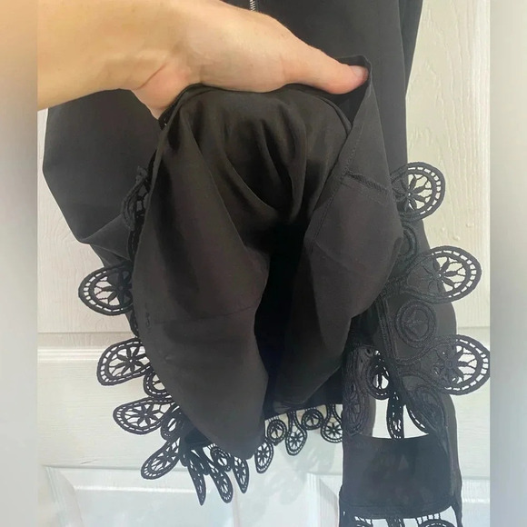 Yoana Baraschi Black Dress Sleeveless Stretchy Cocktail Designer Luxury Small - Picture 14 of 16